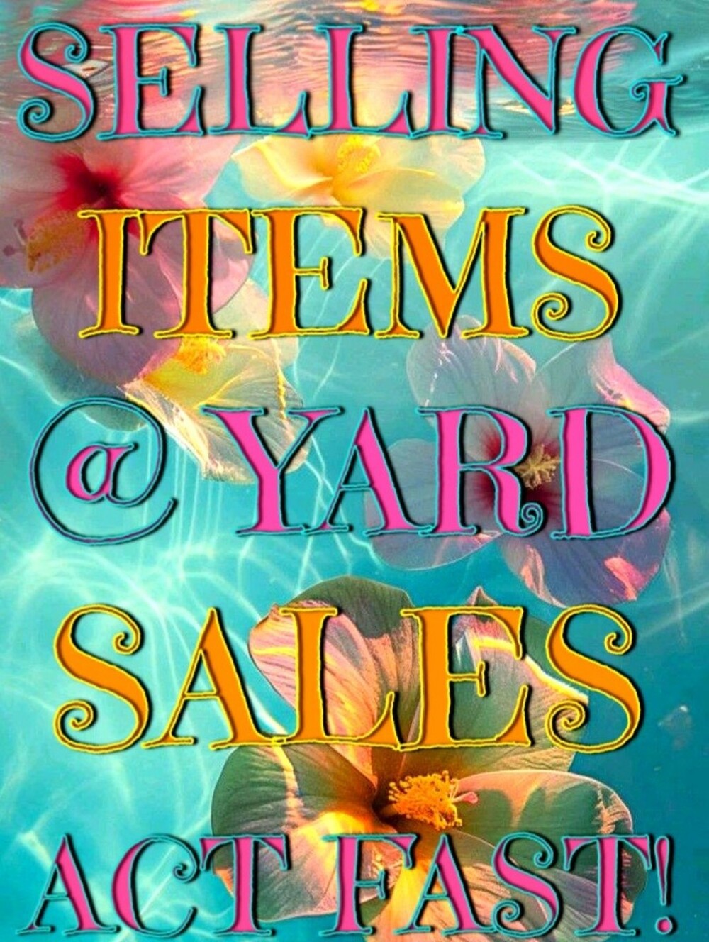 Next Yard Sale Starts 6/19-Buy Now!